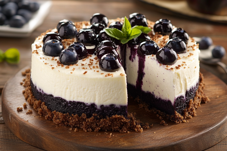 Blueberry Bliss Cheesecake