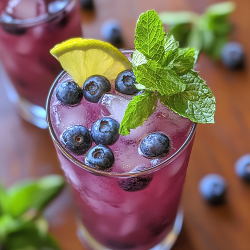 Blueberry Mojito