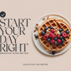 Protein Waffles Revolutionize Breakfast Trends