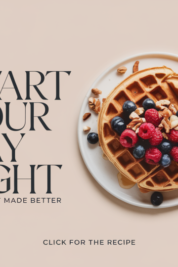 Protein Waffles Revolutionize Breakfast Trends