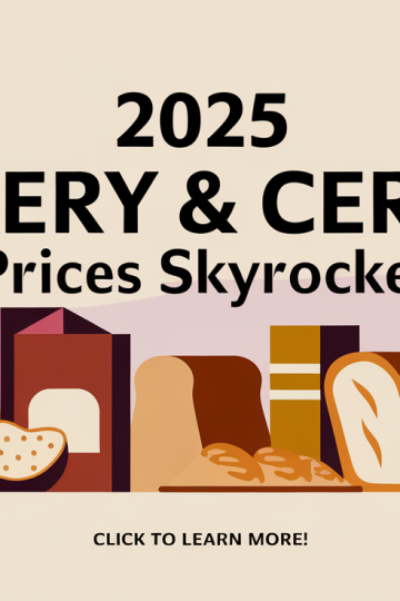 Rising Prices for Baked Foods and Cereals in 2025