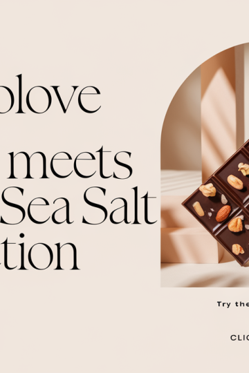 Chocolove Debuts New Nut and Sea Salt Bars