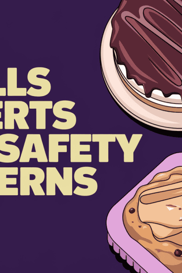 FDA Recalls Desserts Over Safety Concerns