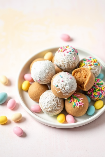Easy Easter Egg Cookie Dough Truffles Everyone Loves