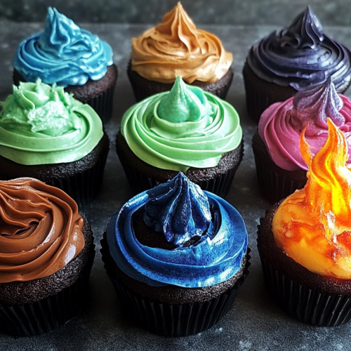 Elemental Cupcakes