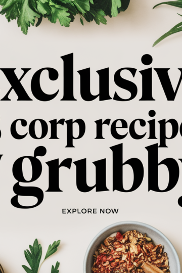 GRUBBY Unveils Exclusive B Corp Recipe Range