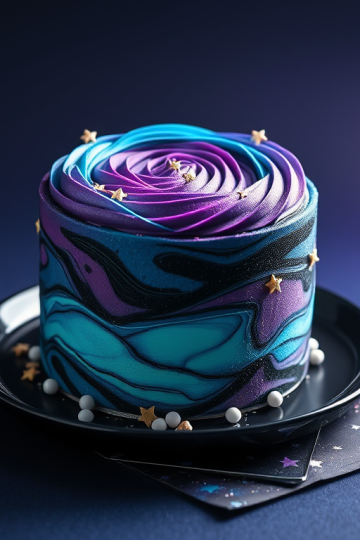 Easy Galaxy Glow Cake Recipe for Stunning Desserts