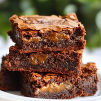 Ghirardelli Caramel Brownies