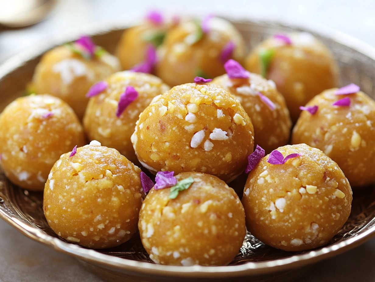 Gluten-Free Besan Ladoo