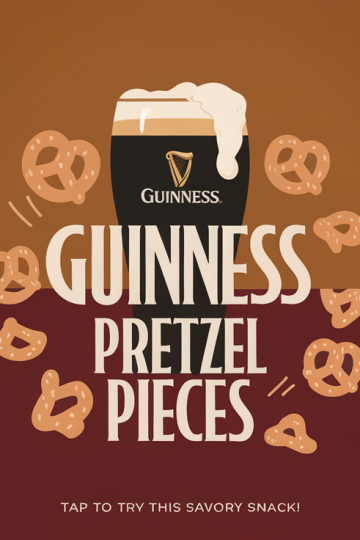 Guinness Launches Pub Style Pretzel Pieces