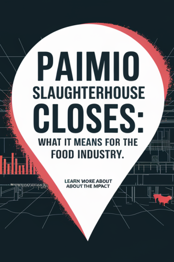 HKFoods Closes Paimio Slaughterhouse Amid Cattle Decline