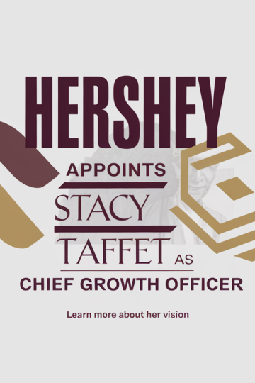 Hershey Appoints Stacy Taffet as Chief Growth Officer