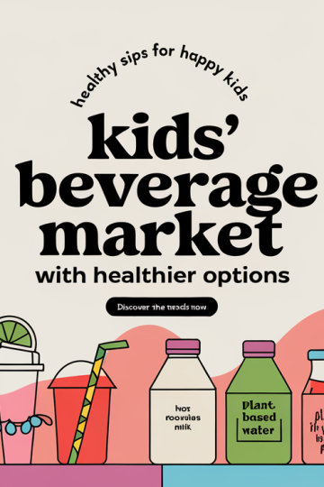 Kids' Beverage Market Booms with Healthier Options
