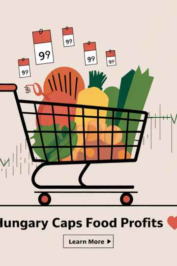 Hungary Caps Food Profit Margins Amid Inflation Crisis