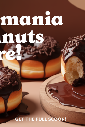 Krispy Kreme’s New Chocomania Doughnuts Unveiled