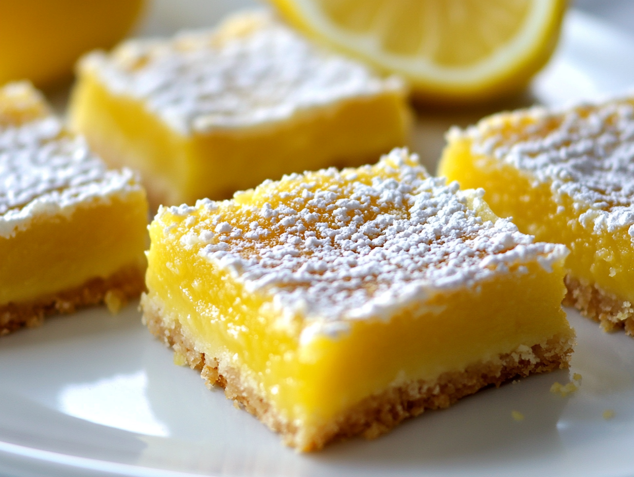 Lorax Lemon Bars