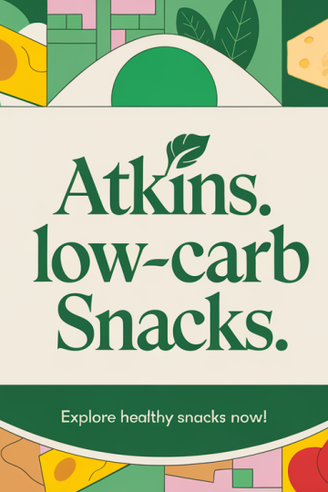 Atkins Low-Carb Snacks for Healthy Living