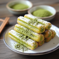 Matcha Churro Dough Recipe