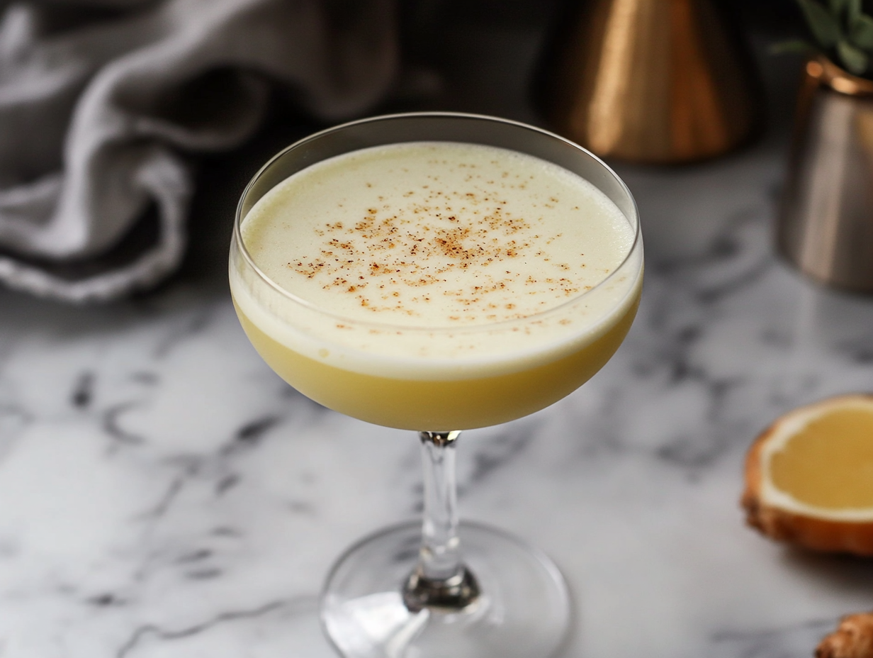 Matcha Ginger Fizz