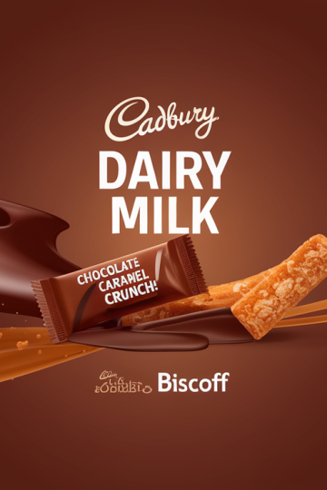 Cadbury Dairy Milk Meets Lotus Biscoff Delight