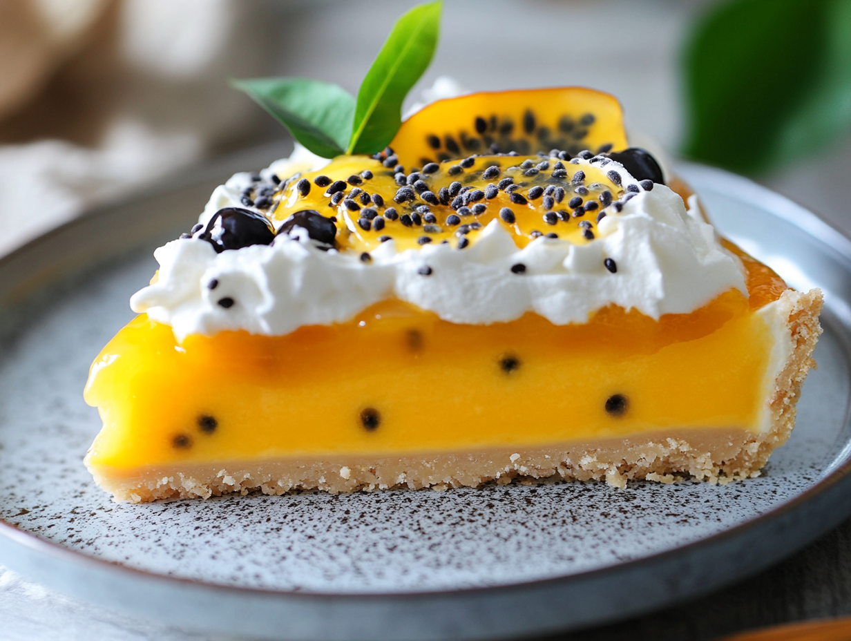 Passion Fruit Pie