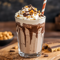 Peanut Butter Chocolate Milkshake