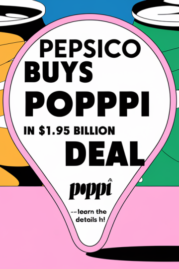 PepsiCo Acquires Poppi for $1.95 Billion