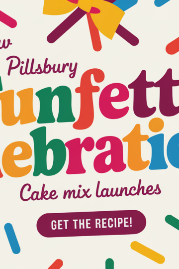 New Pillsbury Funfetti Celebrations Cake Mix Launches