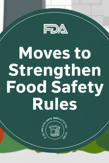 FDA Moves to Strengthen Food Safety Rules