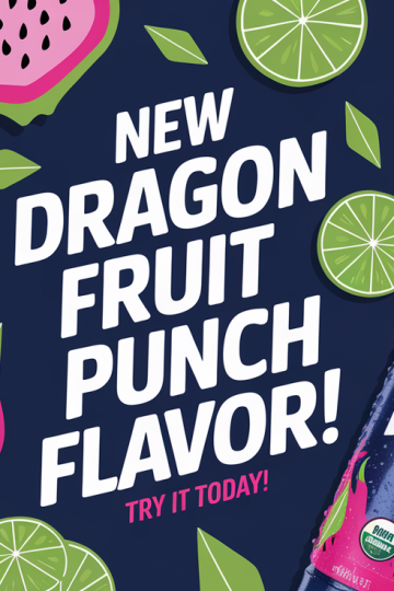 ROAR Organic Launches Dragon Fruit Punch Flavor