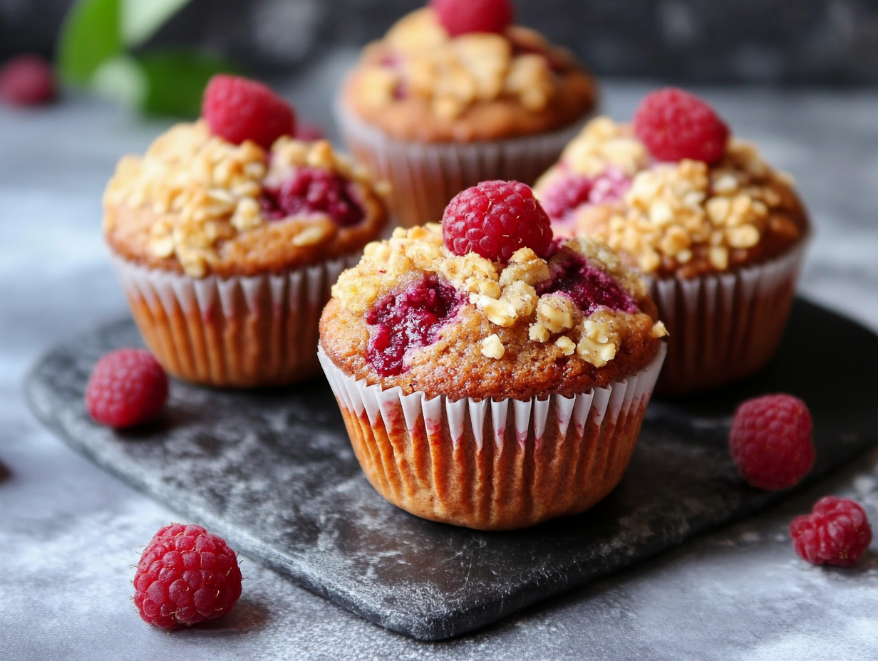 Raspberry Muffins