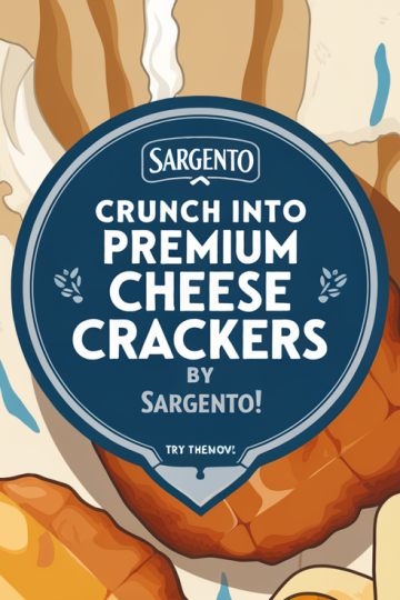 Sargento Launches Premium Cheese Crackers
