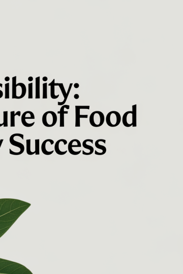 Social Responsibility: The Future of Food Industry Success