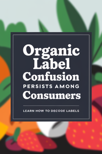 Organic Label Confusion Persists Among Consumers
