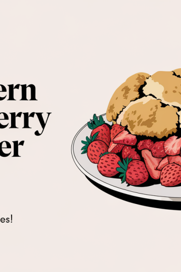 Southern Strawberry Cobbler History and Recipes
