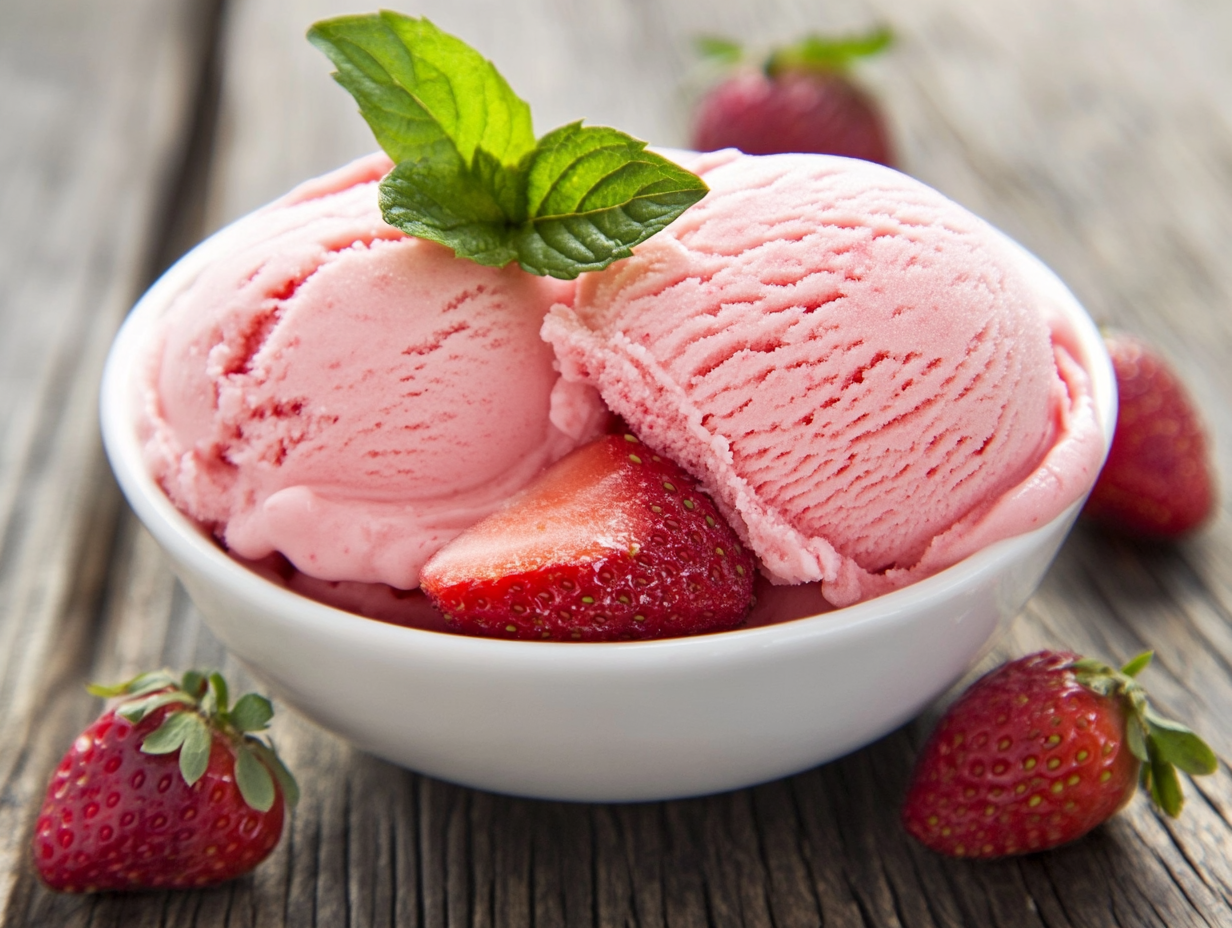 Strawberry Ice Cream