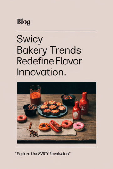 Swicy Bakery Trends Redefine Flavor Innovation