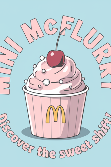 McDonald’s Mini McFlurry Redefines Sweet Sustainability