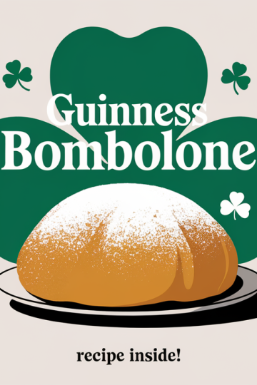 Guinness Bombolone: Irish-Italian St. Patrick’s Treat