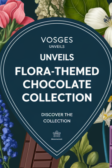 Vosges Unveils Flora-Themed Chocolate Collection