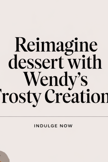 Wendy’s Frosty Swirls and Fusions Redefine Dessert Trends