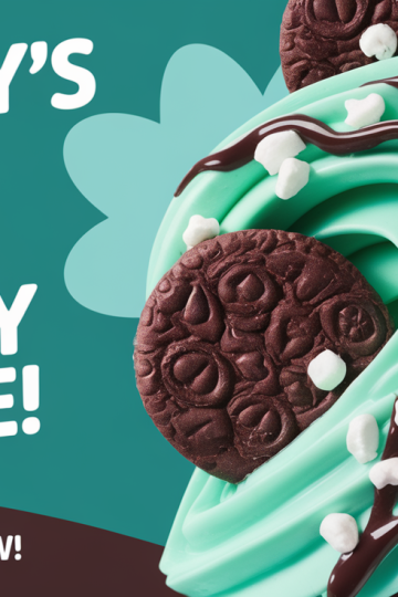 Wendy’s Thin Mints Frosty Sparks Sweet Collaboration