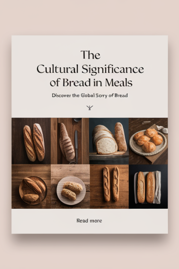 The Cultural Significance of Bread in Meals