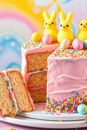 Peeps Cake Delight for Easter Celebrations