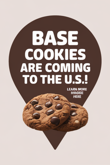 BASE Cookies Launch in the U.S. February 2025