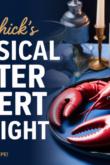 Bill Belichick’s Whimsical Lobster Dessert Date Night