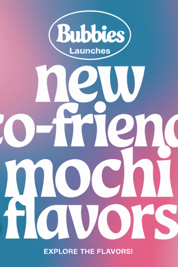 Bubbies Launches New Eco-Friendly Mochi Flavors