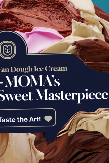 MoMA Launches Exclusive Van Dough Ice Cream Flavor