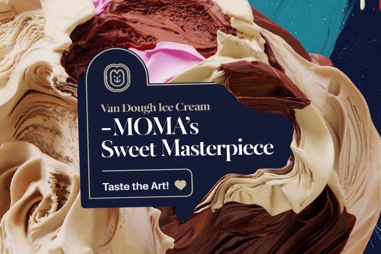 MoMA Launches Exclusive Van Dough Ice Cream Flavor