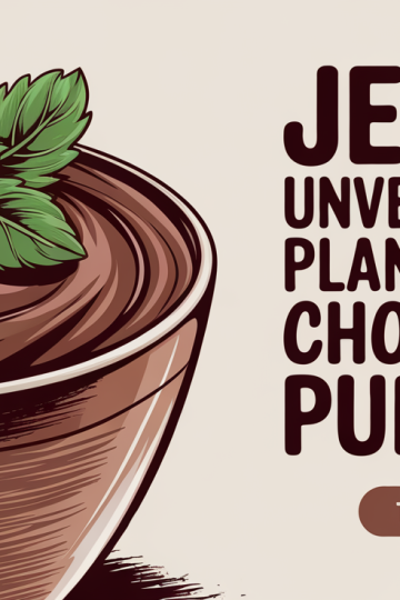 JELL-O Unveils First Plant-Based Chocolate Pudding